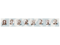 Стенд-лента "Выдающиеся ученые-историки" - fgospostavki.ru - Касимов