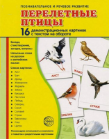 Демонстрационные карточки "Перелетные птицы" - fgospostavki.ru - Касимов