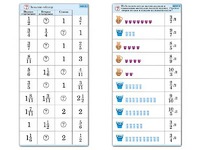 Комплект карточек (10) "Обучающий калейдоскоп. Дроби" - fgospostavki.ru - Касимов