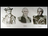 Портреты путешественников (25 штук, формат А3) - fgospostavki.ru - Касимов