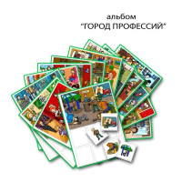 Город Профессий. Развивающие пособия на липучках - fgospostavki.ru - Касимов