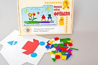 Игровой набор Фребеля "Конструктор плоскостной-1" (Серия "Эксперимент") - fgospostavki.ru - Касимов