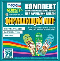 Динамические раздаточные пособия. Окружающий мир (шнуровка). Животные, природа и человек, растения и грибы. - fgospostavki.ru - Касимов