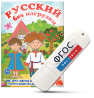 Игры по русскому языку для 1 и 2 классов "Русский без нагрузки" на USB - носителе - fgospostavki.ru - Касимов