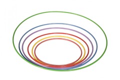 Обруч гимнастический окрашенный (540 миллиметров) - fgospostavki.ru - Касимов