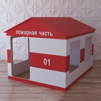 Детский игровой домик «Пожарная служба» - fgospostavki.ru - Касимов