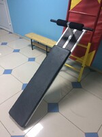 Доска для пресса навесная на шведскую стенку с двумя валиками (длина 1,5 метра) - fgospostavki.ru - Касимов