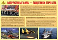 Плакат "Вооруженные Силы – защитники Отечества" - fgospostavki.ru - Касимов
