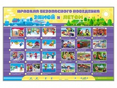 Интерактивный стенд "Правила безопасного поведения Зимой и Летом" - fgospostavki.ru - Касимов