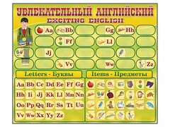Комплект оборудования "Английский алфавит" с комплектом тематических магнитов - fgospostavki.ru - Касимов