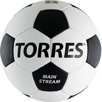 Мяч футбольный TORRES Main Stream (размер 4, синтетическая кожа, тренировочный) - fgospostavki.ru - Касимов