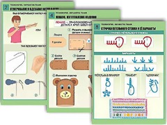 Комплект таблиц "Технология. Обработка ткани" (12 таблиц, А1, ламинированные) - fgospostavki.ru - Касимов