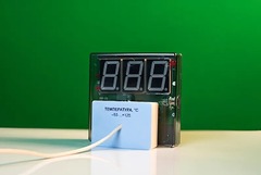 Датчик температуры с независимой индикацией (термометр демонстрационный) - fgospostavki.ru - Касимов