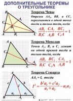 Комплект таблиц Треугольники (19 таблиц) - fgospostavki.ru - Касимов