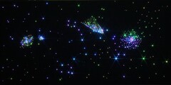 Настенный фиброоптический ковер "Млечный путь" 200х100, 300 точек - fgospostavki.ru - Касимов