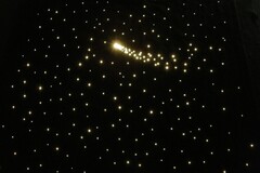 Настенный фибероптический ковер «Звездное небо» 1,45х1,45м, 160 звезд в комплекте со светогенератором - fgospostavki.ru - Касимов