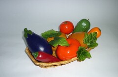 Муляжи "Корзина с овощами" - fgospostavki.ru - Касимов