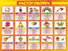 Стенд "Чистоговорки", часть 1 - fgospostavki.ru - Касимов
