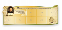 Стенд резной "Из дальних странствий возвратясь" - fgospostavki.ru - Касимов