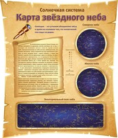 Стенд "Карта звездного неба" - fgospostavki.ru - Касимов