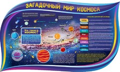 Стенд "Загадочный мир космоса" - fgospostavki.ru - Касимов