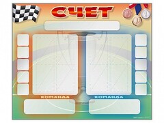 Стенд-табло маркерное для спортзалов - fgospostavki.ru - Касимов