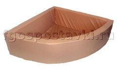 Сухой бассейн угловой полукруглый (без рисунка) - fgospostavki.ru - Касимов