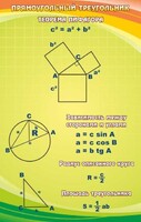 Стенд "Прямоугольный треугольник" - fgospostavki.ru - Касимов