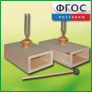 Камертон на резонансных ящиках (пара) - fgospostavki.ru - Касимов