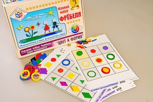 Игровой набор Фребеля "Цвет и форма" (серия "Эксперимент") - fgospostavki.ru - Касимов