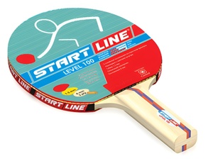 Ракетка для настольного тенниса start line level 100 прямая control - fgospostavki.ru - Касимов