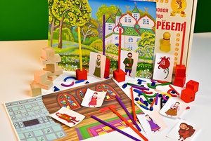 Игровой набор Фребеля "Аленький цветочек" (серия "Сказочный мир". Выпуск 2) - fgospostavki.ru - Касимов