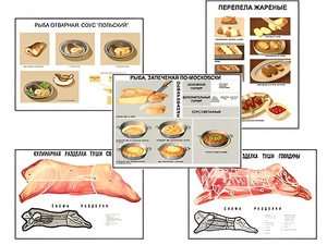 Плакаты ПРОФТЕХ "Кулинарные рецепты" (17 пл, винил, 70х100) - fgospostavki.ru - Касимов