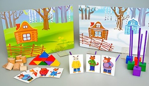 Игровой набор Фребеля "Заюшкина избушка" (серия "Сказочный мир". Выпуск 1) - fgospostavki.ru - Касимов