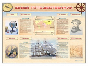 Стенд-уголок "Юный путешественник" - fgospostavki.ru - Касимов