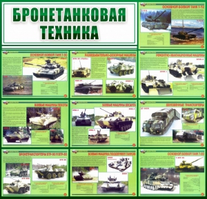 Стенд "Бронетанковая техника" - fgospostavki.ru - Касимов