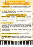 Стенд "Музыкальные жанры" - fgospostavki.ru - Касимов