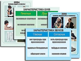 Модель-аппликация "Ступени к грамоте. Звуки и буквы русского языка" (ламинированная) - fgospostavki.ru - Касимов