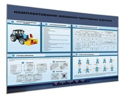 Электрифицированный светодинамический стенд «Комплектование машинно-тракторных агрегатов» - fgospostavki.ru - Касимов
