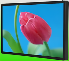Киоск информационный настенный сенсорный 27" (вариант 1) - fgospostavki.ru - Касимов