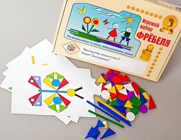 Игровой набор Фребеля "Конструктор плоскостной-3" (Серия "Эксперимент") - fgospostavki.ru - Касимов