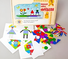 Игровой набор Фребеля "Конструктор плоскостной-4" (Серия "Эксперимент") - fgospostavki.ru - Касимов
