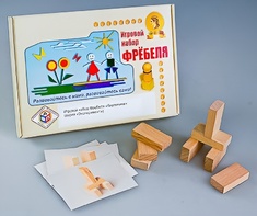 Игровой набор Фребеля "Кирпичики" (серия "Эксперимент") - fgospostavki.ru - Касимов