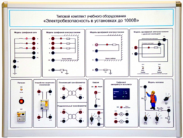 Типовой комплект учебного оборудования «Электробезопасность в установках до 1000 В»  - fgospostavki.ru - Касимов