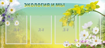Стенд "Экология и мы" - fgospostavki.ru - Касимов