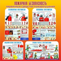 Стенд "Пожарная безопасность" Вариант 2 - fgospostavki.ru - Касимов